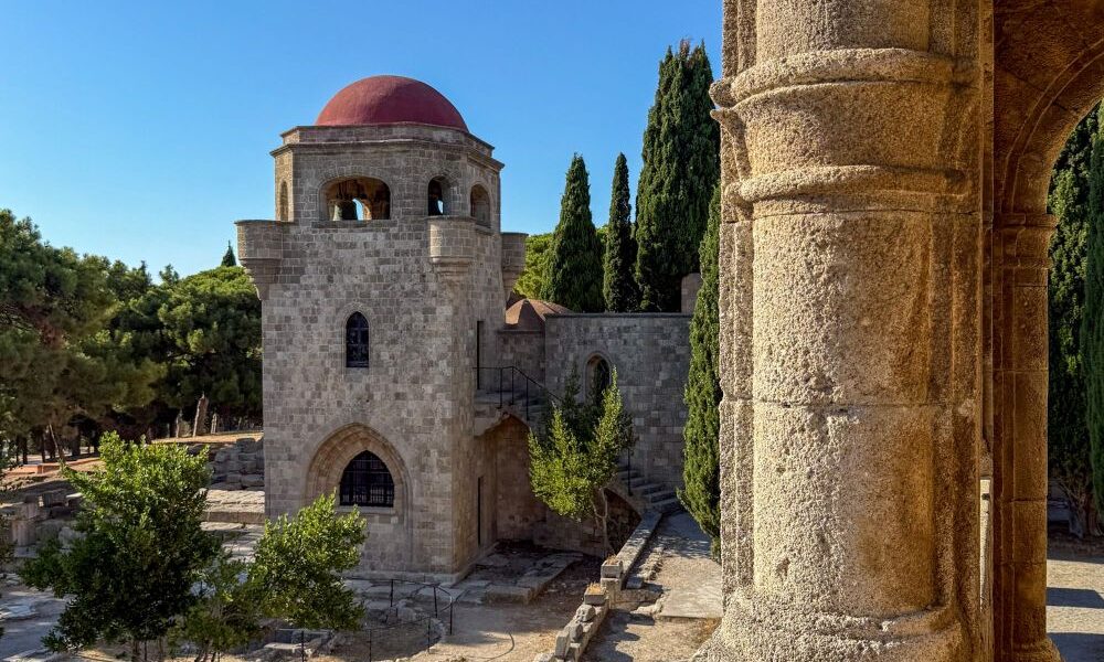 Klasztor Filerimos na wyspie Rodos