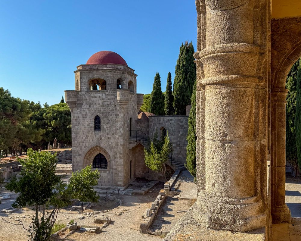 Klasztor Filerimos na wyspie Rodos