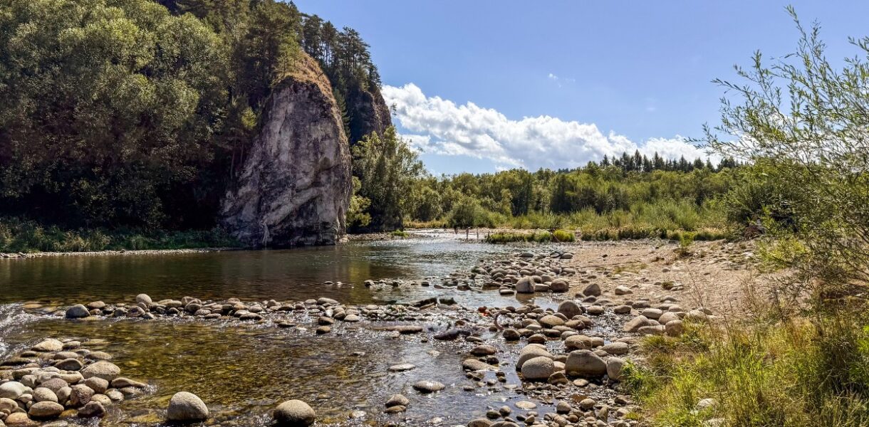 Rezerwat Przełom Białki - skała Kramnica
