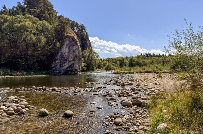 Rezerwat Przełom Białki - skała Kramnica