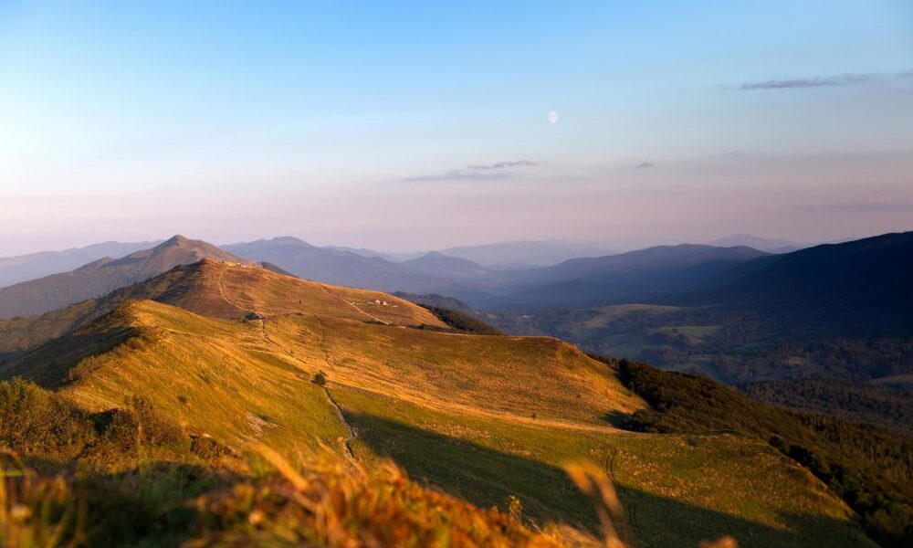 Połonina w Bieszczadach