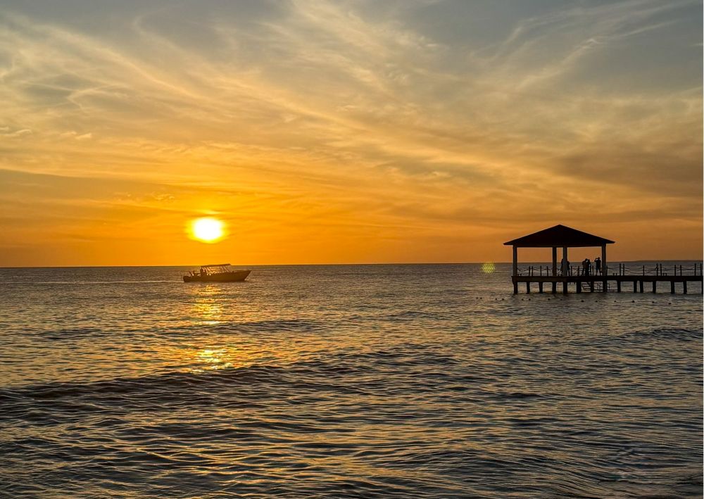 Najładniejsze zachody słońca w Dominikanie - Bayahibe. Widok idealny, by zdecydować kiedy jechać na Dominikanę