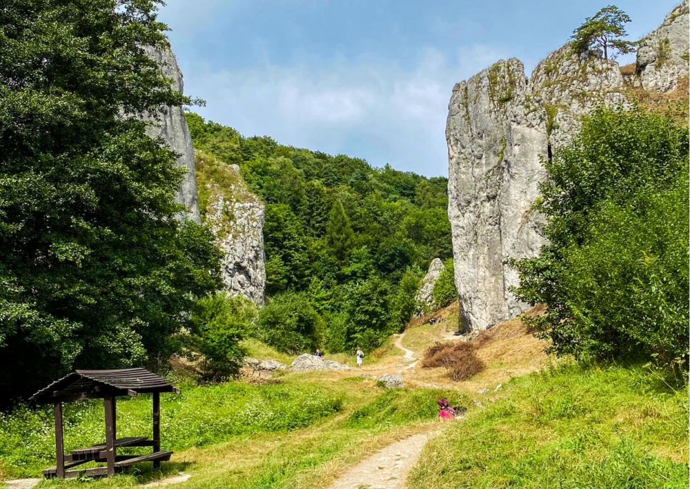 dolinki krakowskie brama bolechowicka w dolinie bolechowickiej