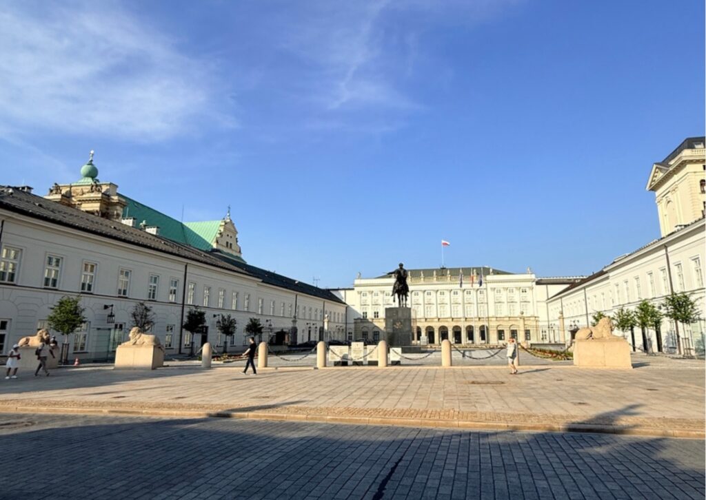 Pałac Prezydencki przy Krakowskim Przedmieściu w Warszawie