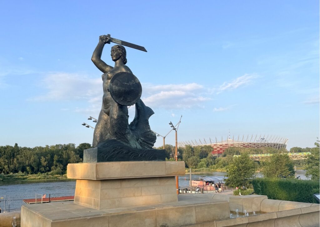 Pomnik Syreny nad Wisłą - bezpłatne atrakcje w Warszawie